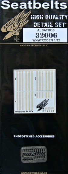 1/32 Seatbelts Albatros D.V (WNW, Roden)