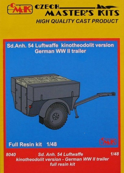 1/48 Sd.Anh. 54 Luftwaffe kinotheodolit version