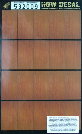 1/32 Decals DarkWood (transparent)