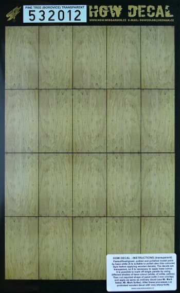 1/32 Decals Pine Tree  Type II. (transparent)