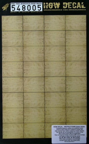 1/48 Decals Pine Tree  Type II. (base white)