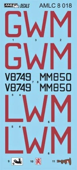 1/48 Decals Bristol Beaufighter IF&VIF Part IV.