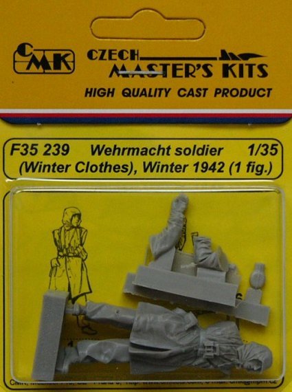 1/35 Wehrmacht Soldier  winter dress 1942 (1 fig)