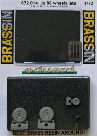 BRASSIN 1/72 Ju 88 wheels late (REV)