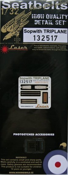 1/32 Seatbelts Sopwith Triplane