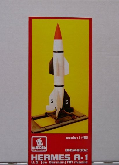 1/48 Hermes A-1 U.S. (ex-German) AA missile
