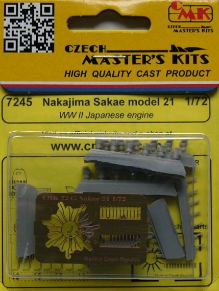 1/72 Nakajima Sakae model 21 Japanese WWII engine