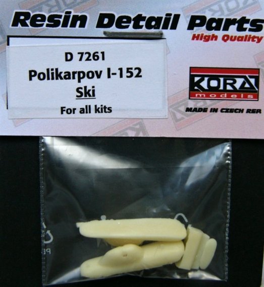 1/72 Ski for Polikarpov I-152 (all kits)