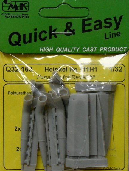 1/32 Heinkel He 111H1  Exhausts (REV)