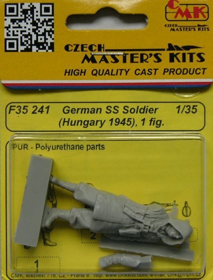 1/35 German SS Soldier  Hungary 1945 (1 fig.)