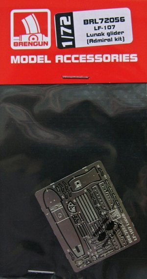 1/72 LF-107 Lunak glider  PE set (ADMIRAL)
