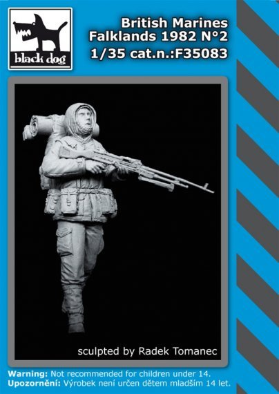 1/35 British Marines Falklands 1982 No.2 (1 fig.)