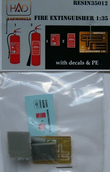 1/35 Fire Extinguisher (resin&PE&decals)