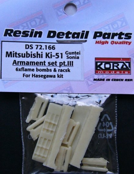 1/72 Mitsubishi Ki-51 Guntei/Sonia  Armament III.