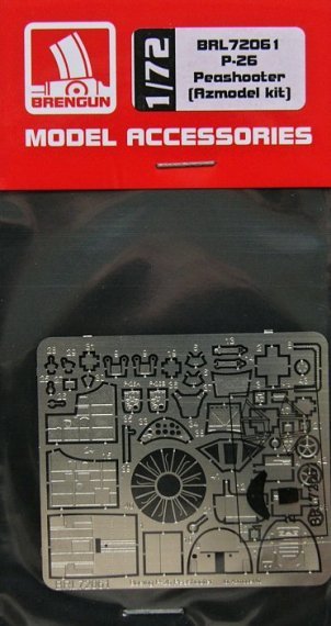 1/72 P-26A Peashooter  PE set (AZMO)