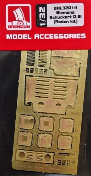 1/32 Siemens Schuckert D.III  PE set (RODEN)