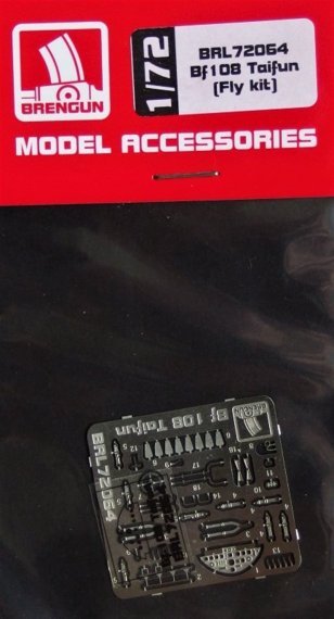 1/72 Bf 108 Taifun  PE set (FLY)