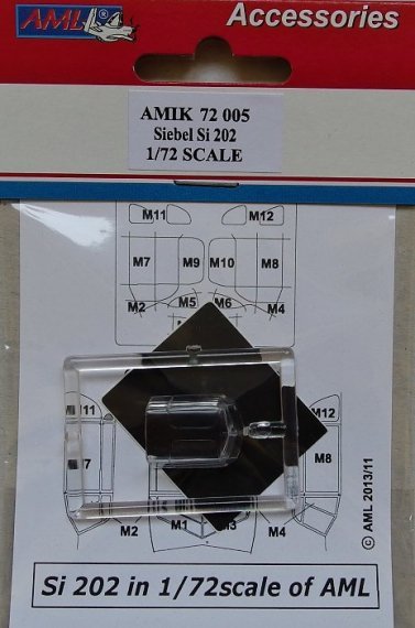 1/72 Canopy & Mask for Si 202 (AML)