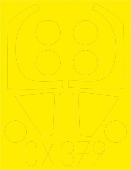 Mask 1/72 Harrier GR.3 (AIRF)