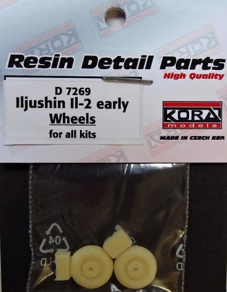 1/72 Wheels for Ilyushin IL-2 early