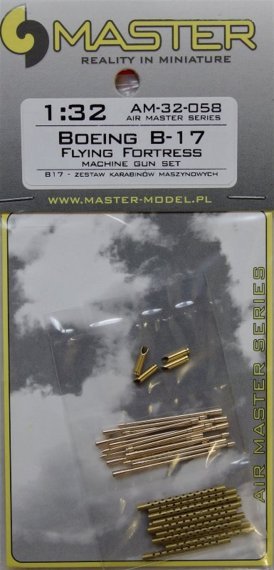 1/32 B-17 Flying Fortress Machine gun set (13 pcs)