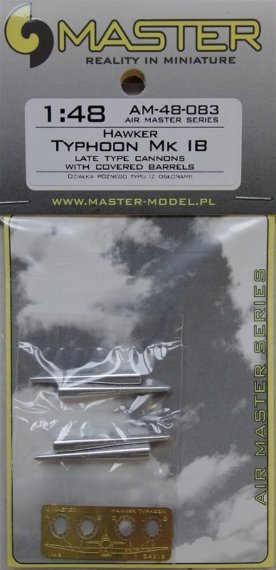 1/48 H.Typhoon Mk IB late cannons w/ cover.barrels