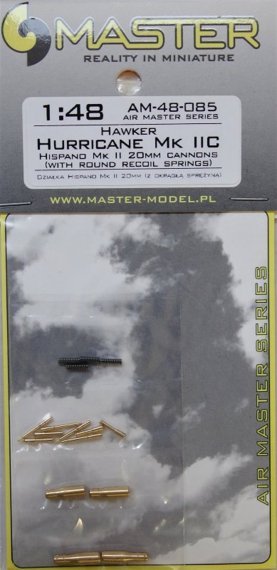 1/48 H.Hurricane Mk IIC Hispano Mk.II 20mm (round)