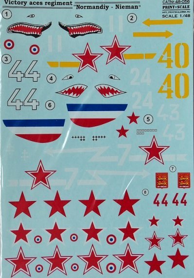 1/48 Victory aces regiment Normadiy-Nieman