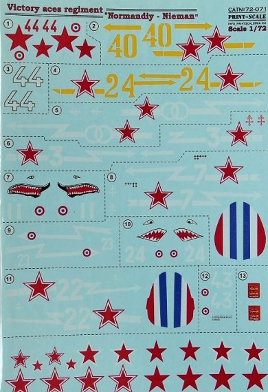 1/72 Victory aces regiment Normadiy-Nieman