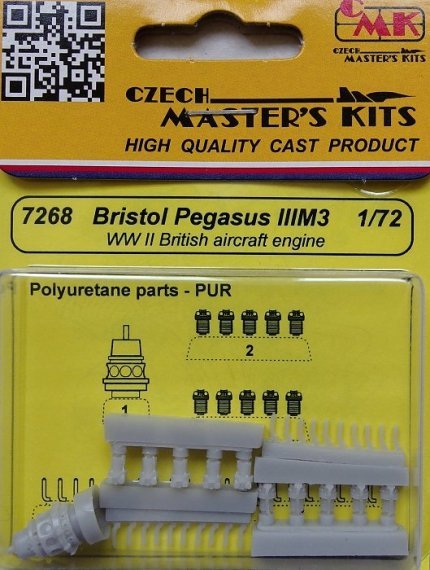 1/72 Bristol Pegasus IIIM3 (Brit.aircraft engine)