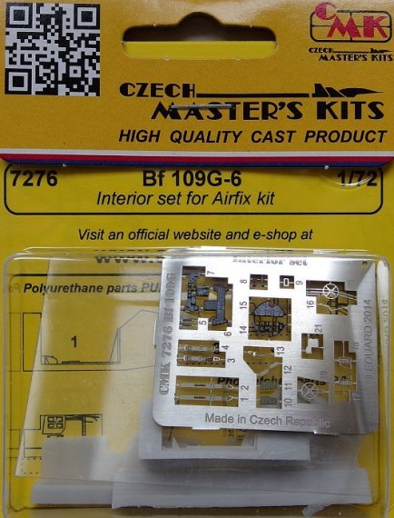 1/72 Bf 109G-6  Interior set (AIRFIX)