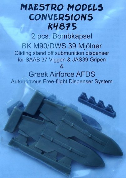 1/48 BK M90/DWS 39 & Greek A.F. AFDS (2 pcs.)