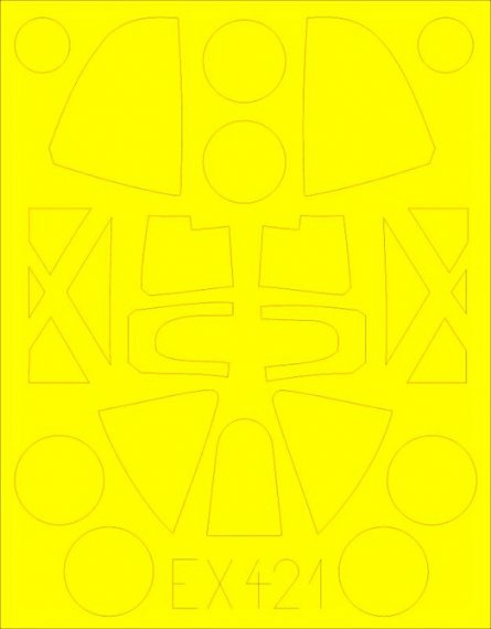 Mask 1/48 P-38L (HOBBYB)