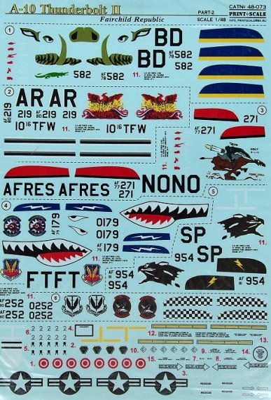 1/48 A-10 Thunderbolt II (wet decals)  Part 2