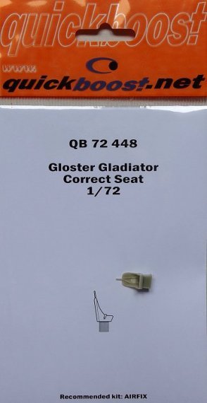 1/72 Gloster Gladiator correct seat (AIRFIX)