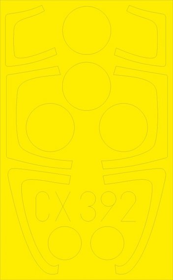 Mask 1/72 Su-27SM Flanker B  (ZVE 7295)