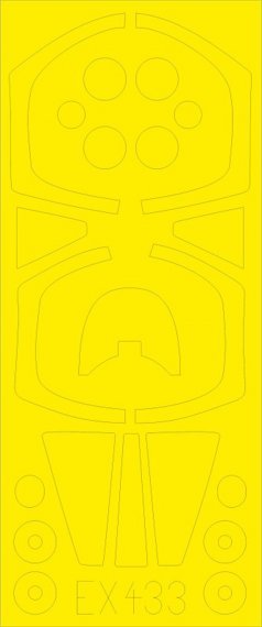 Mask 1/48 Jaguar T.2/T.4 (KITTYH)