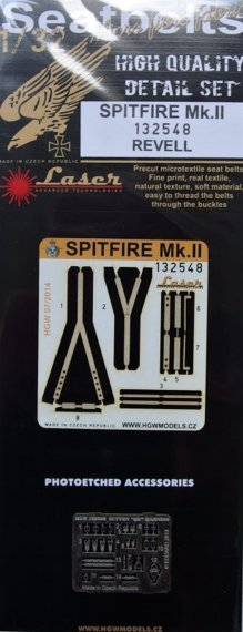 1/32 Seatbelts Spitfire Mk.II  laser (REV)