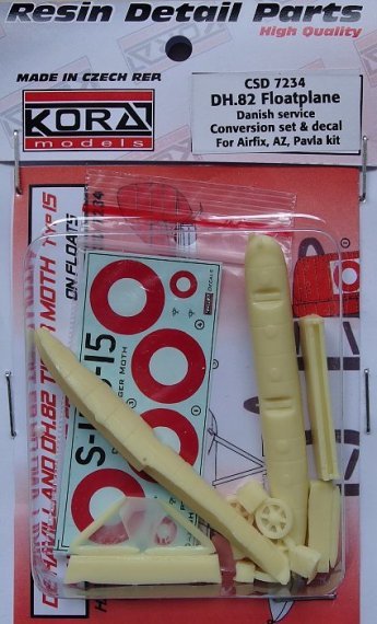 1/72 DH.82 Floatplane  Conv.set&decal (Danish)