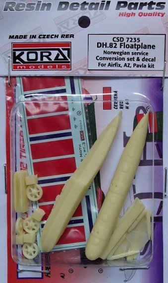 1/72 DH.82 Floatplane  Conv.set&decal (Norwegian)