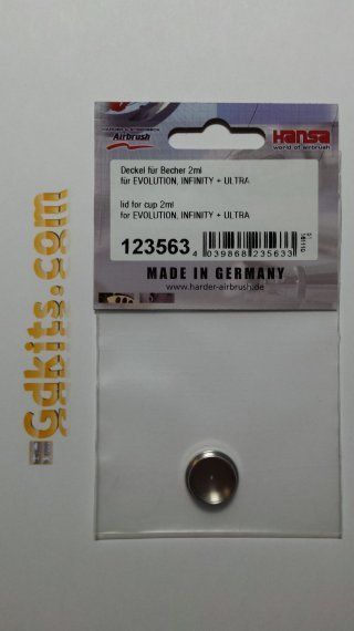 Couvercle pour rservoir 2ml arographe Evolution Infinity Ultra