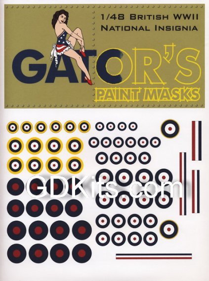 1/48 British WWII National Insignia