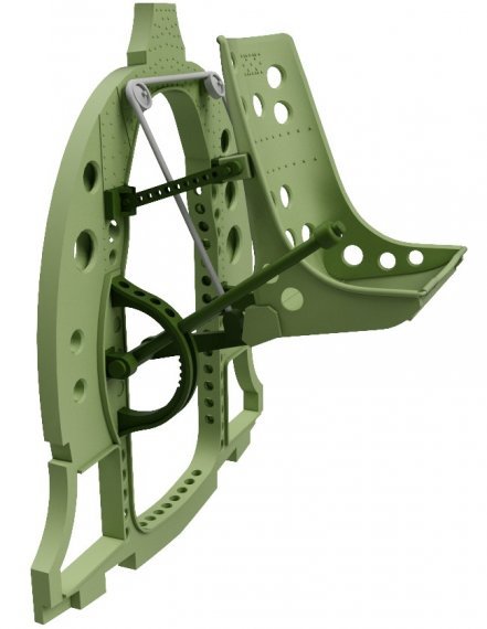 1/32 A6M Zero detail set Bulkhead with seat in Top position