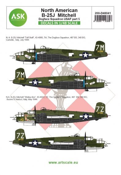 1/48 North-American B-25J Mitchell part 5