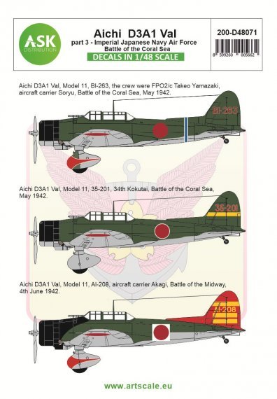 1/48 Aichi D3A1 Val part 3 Imperial Japanese Navy Air Force