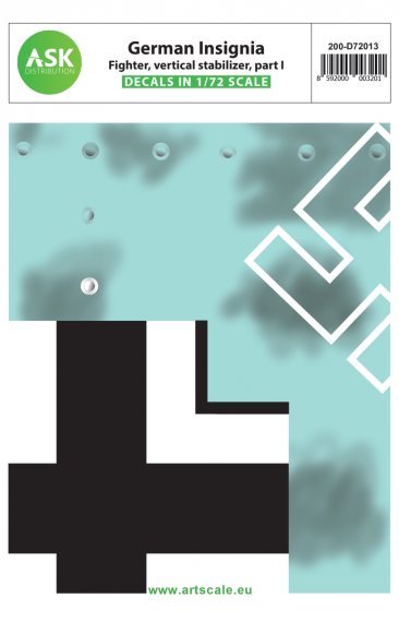 1/72 German Insignia part I 1937-1945 vertical stabiliser