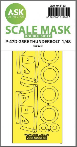 1/48 Republic P-47D-25RE Thunderbolt for Mini Art