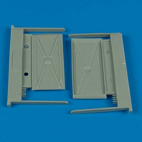 1/32 MiG-29A Fulcrum air intake covers type C TRUMPETER