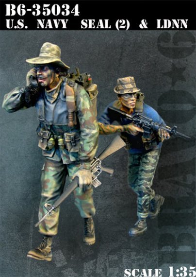 1/35 U.S. Navy SEAL (2) & LDNN