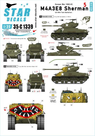 1/35 Korean War M4A3E8 Sherman Part 5.